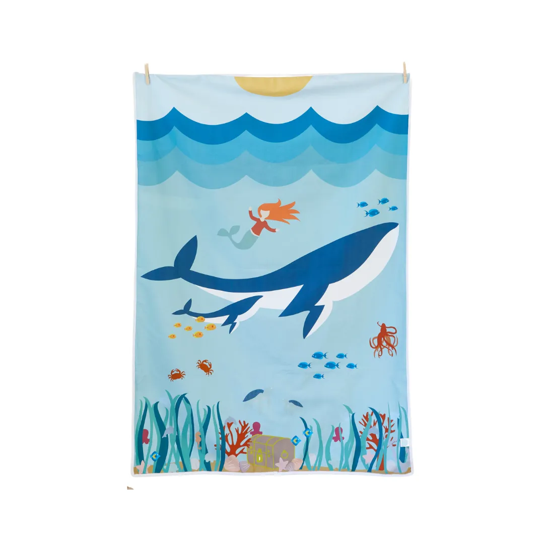 100% Cotton Ocean Lover Playmat Set