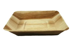 7" Rimmed Square Festivalware Palm Plate (case)