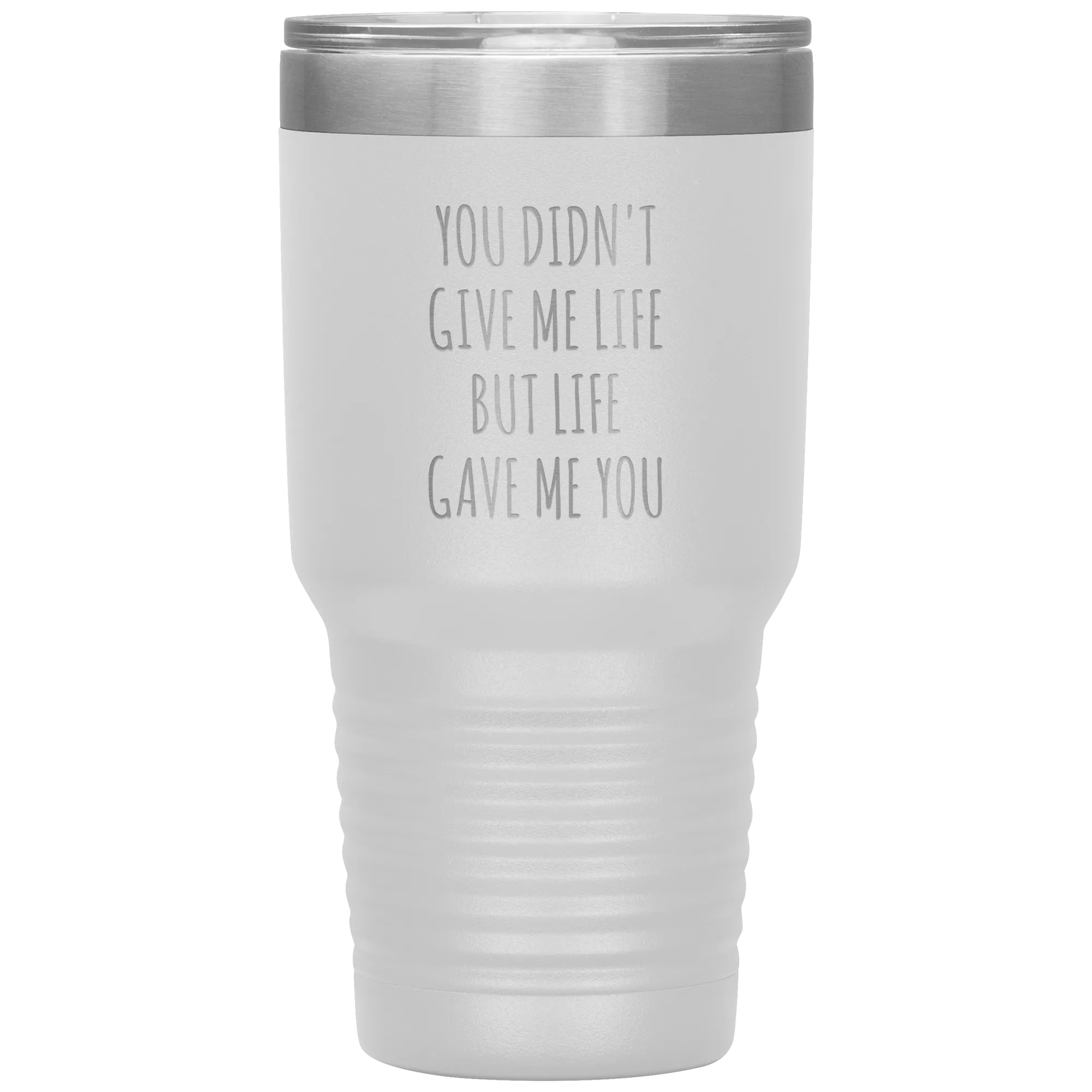 Adoptive Mom Gift Adopted Mother's Day Foster Parents Adoptive Parent Life Gave Me You Tumbler Insulated Hot Cold Travel Coffee Cup BPA Free