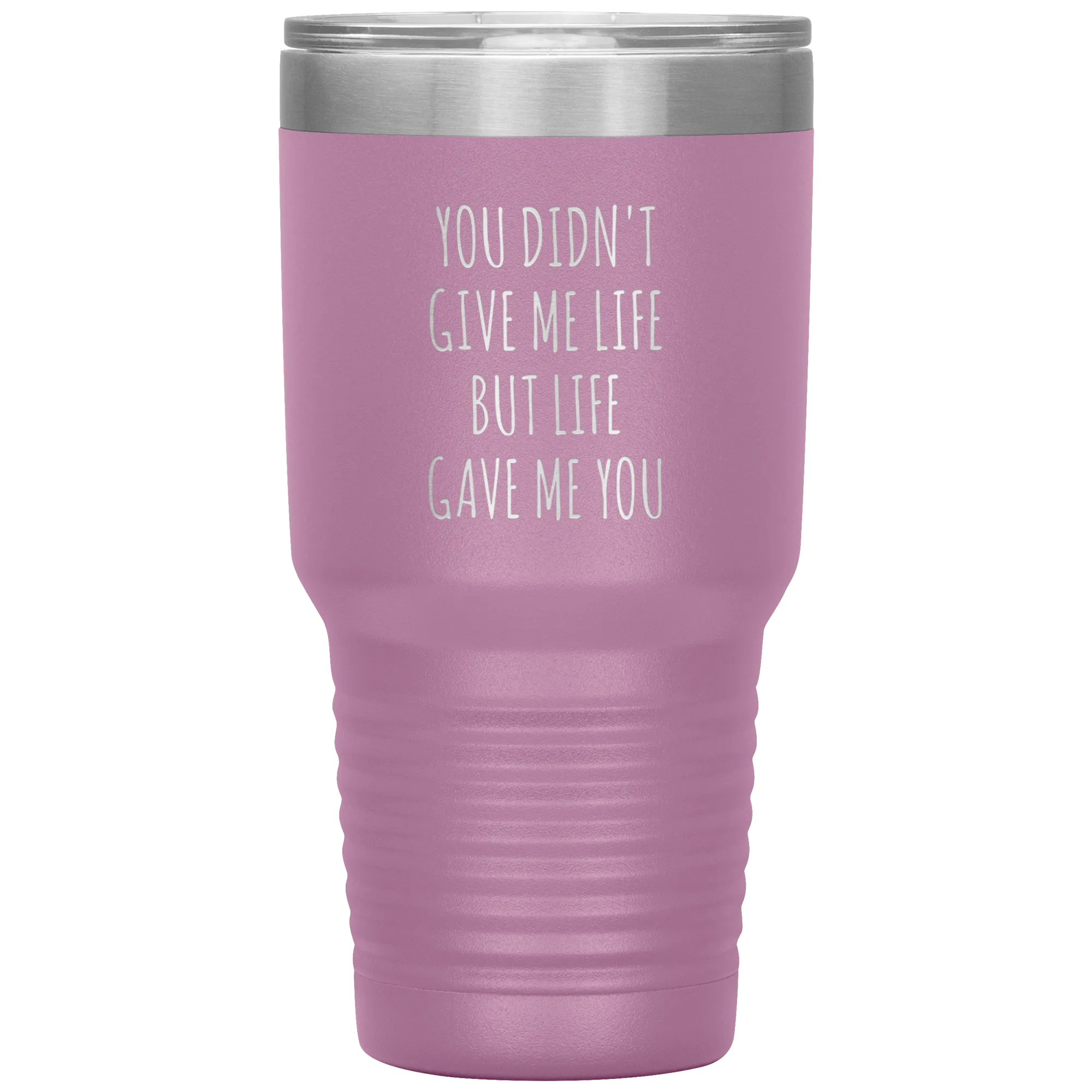 Adoptive Mom Gift Adopted Mother's Day Foster Parents Adoptive Parent Life Gave Me You Tumbler Insulated Hot Cold Travel Coffee Cup BPA Free