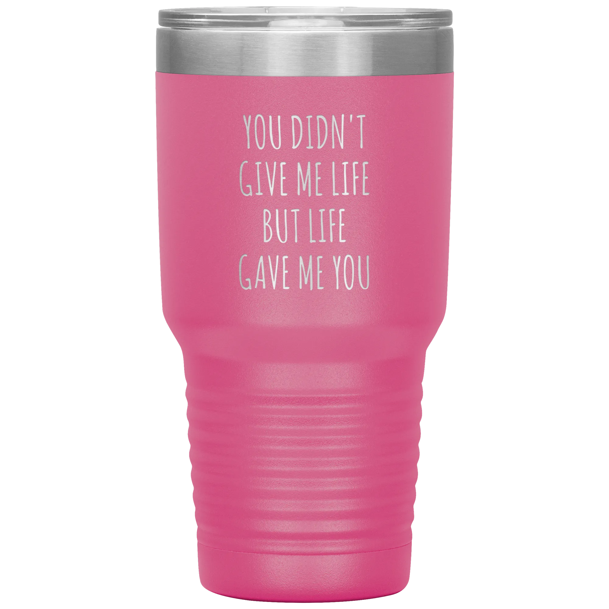 Adoptive Mom Gift Adopted Mother's Day Foster Parents Adoptive Parent Life Gave Me You Tumbler Insulated Hot Cold Travel Coffee Cup BPA Free