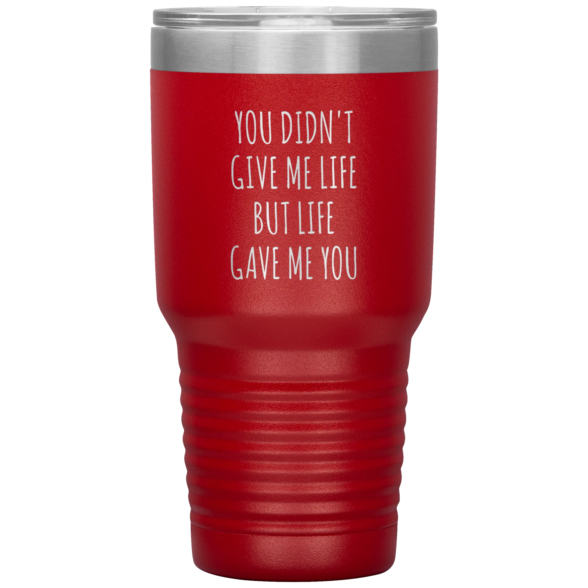 Adoptive Mom Gift Adopted Mother's Day Foster Parents Adoptive Parent Life Gave Me You Tumbler Insulated Hot Cold Travel Coffee Cup BPA Free
