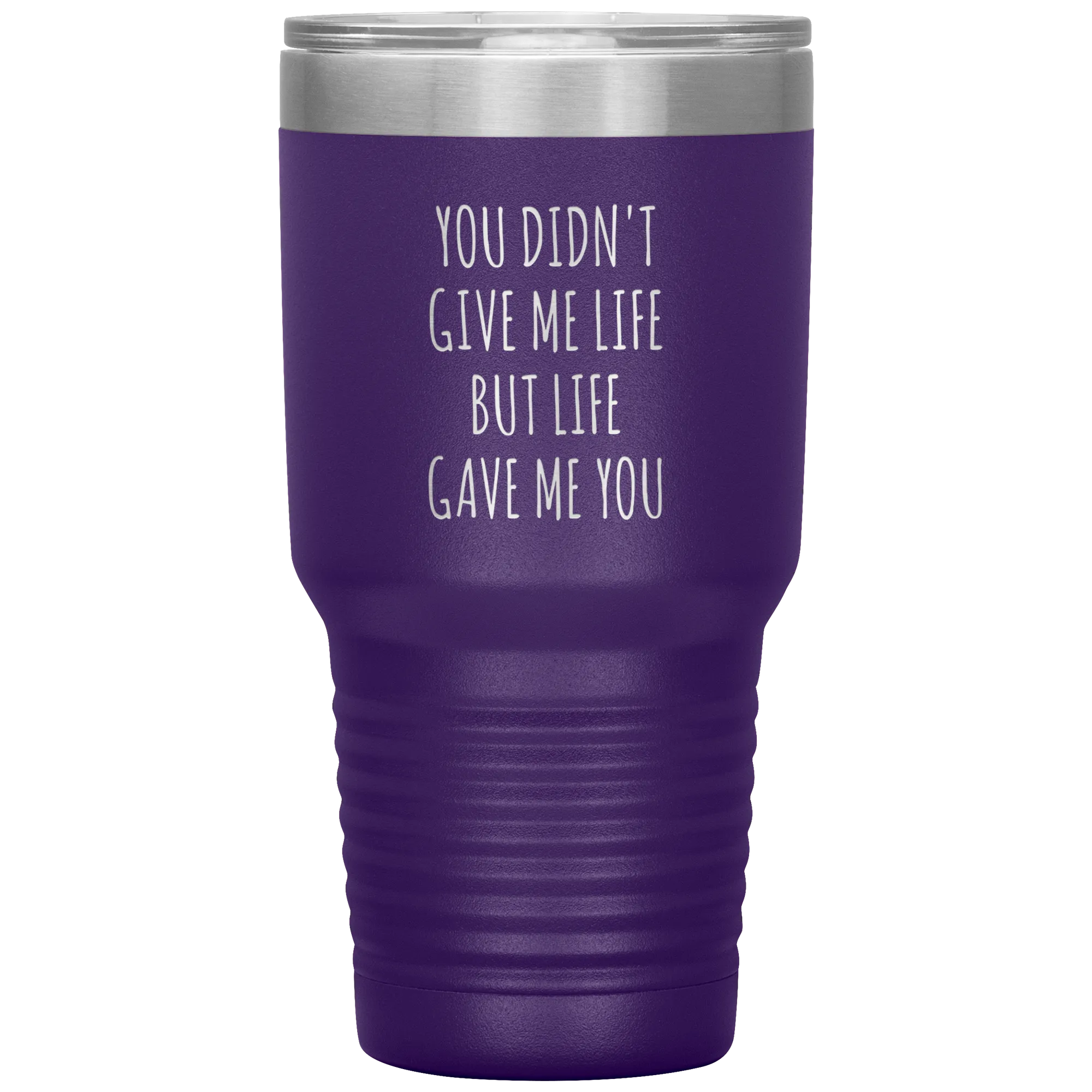 Adoptive Mom Gift Adopted Mother's Day Foster Parents Adoptive Parent Life Gave Me You Tumbler Insulated Hot Cold Travel Coffee Cup BPA Free