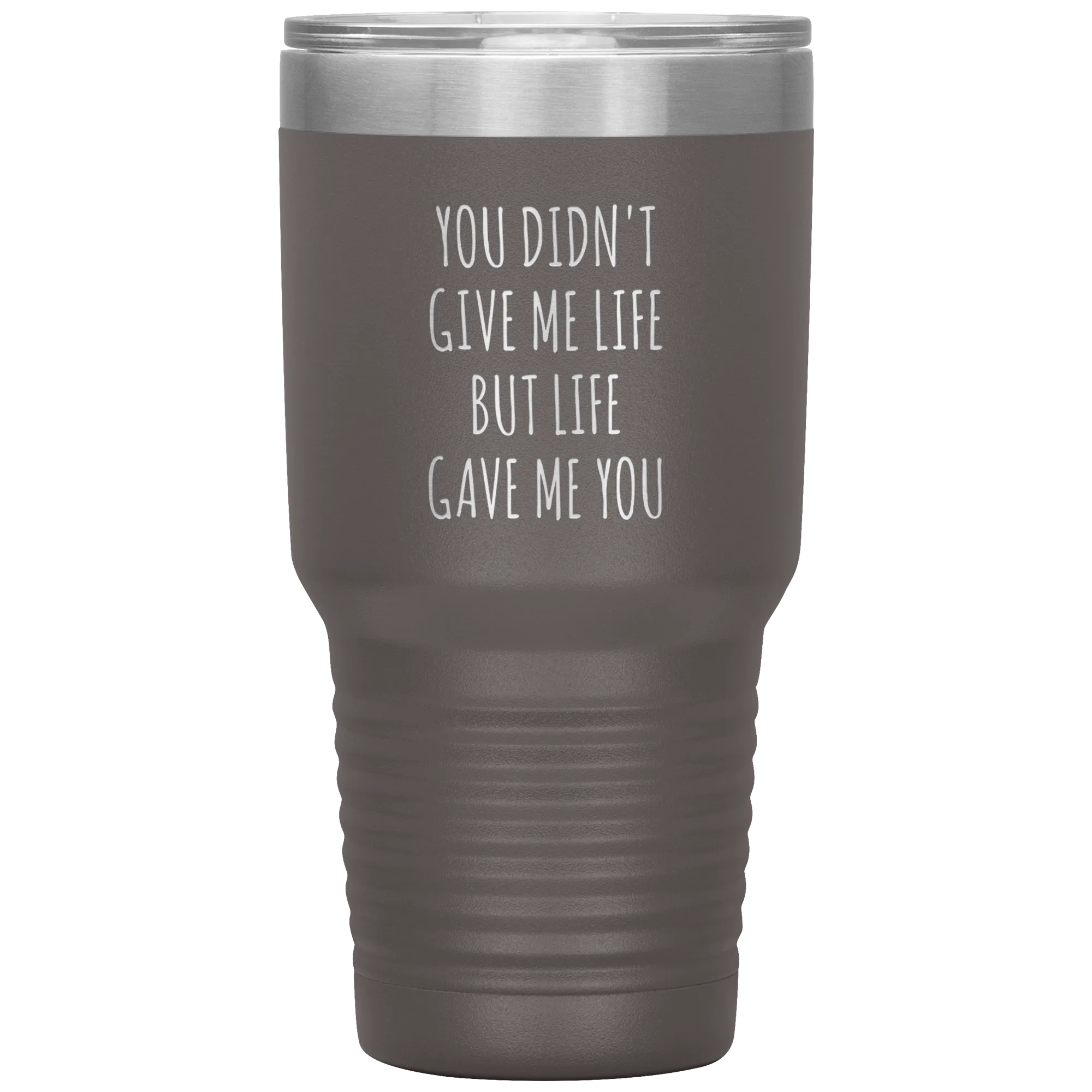 Adoptive Mom Gift Adopted Mother's Day Foster Parents Adoptive Parent Life Gave Me You Tumbler Insulated Hot Cold Travel Coffee Cup BPA Free