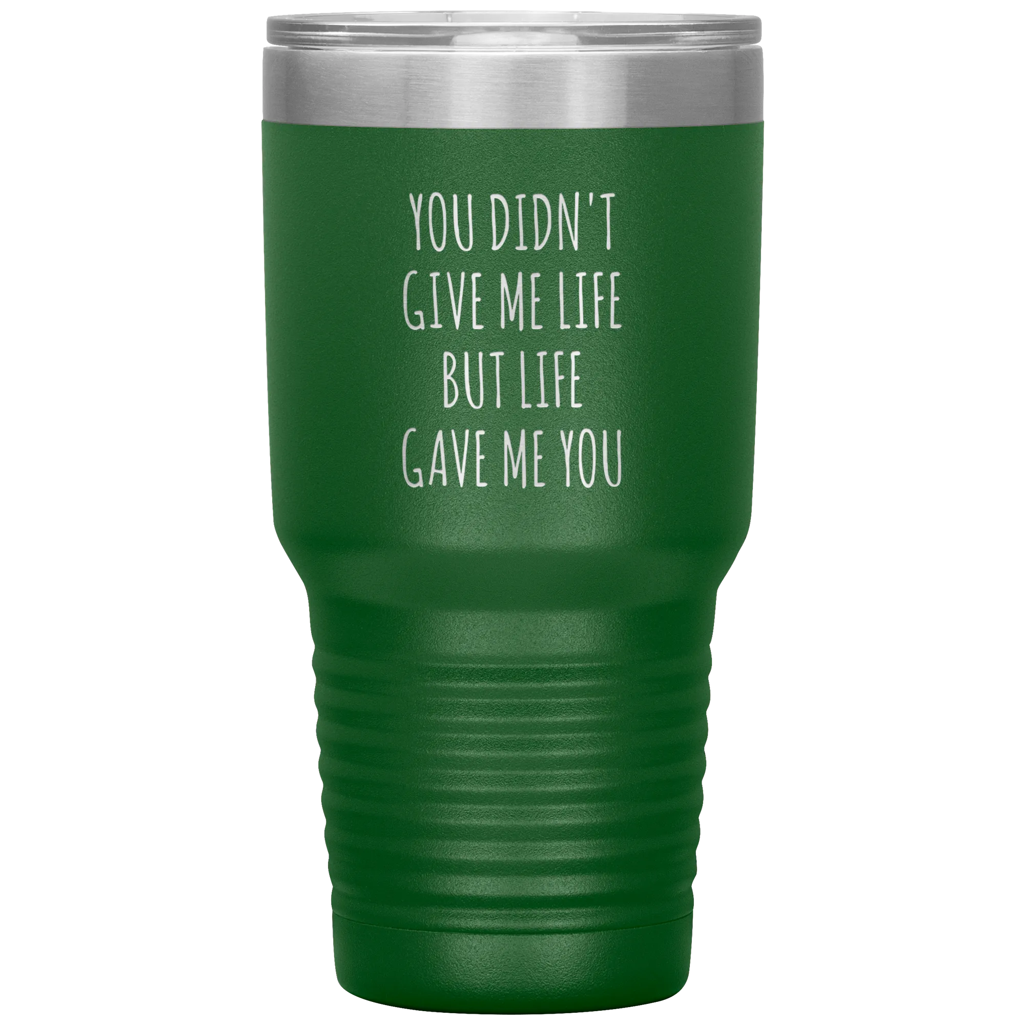 Adoptive Mom Gift Adopted Mother's Day Foster Parents Adoptive Parent Life Gave Me You Tumbler Insulated Hot Cold Travel Coffee Cup BPA Free