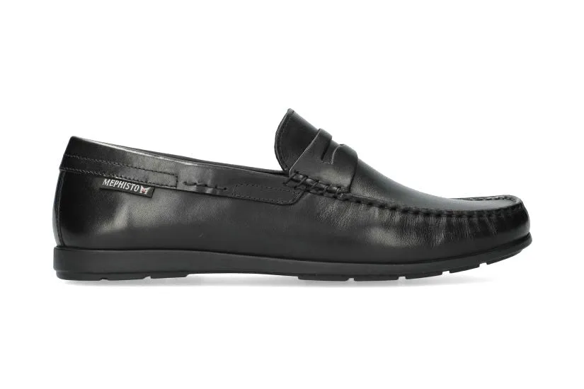 'Alyon' men's moccassin - Black