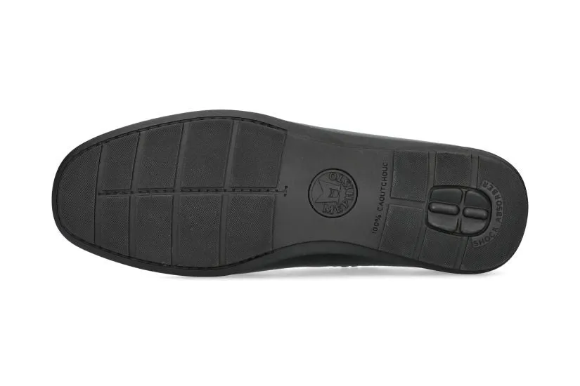 'Alyon' men's moccassin - Black