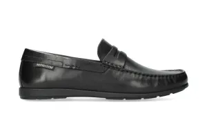 'Alyon' men's moccassin - Black