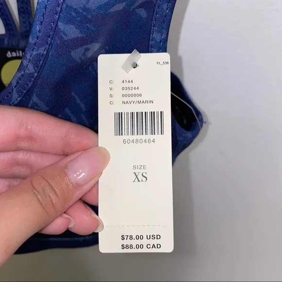 Anthropologie Daily Practice Sofia Sports Bra XS