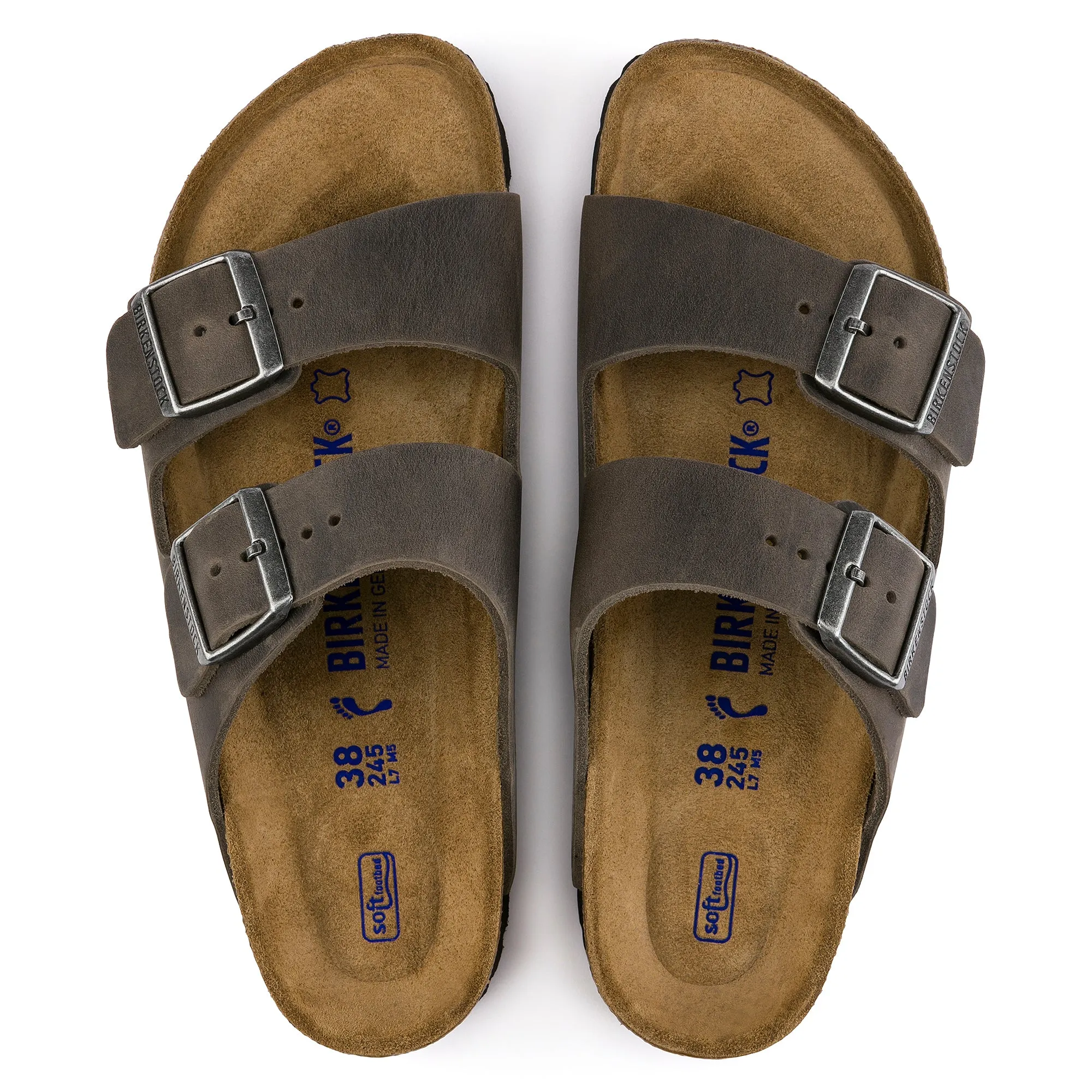ARIZONA SOFT - IRON - OIL LEATHER