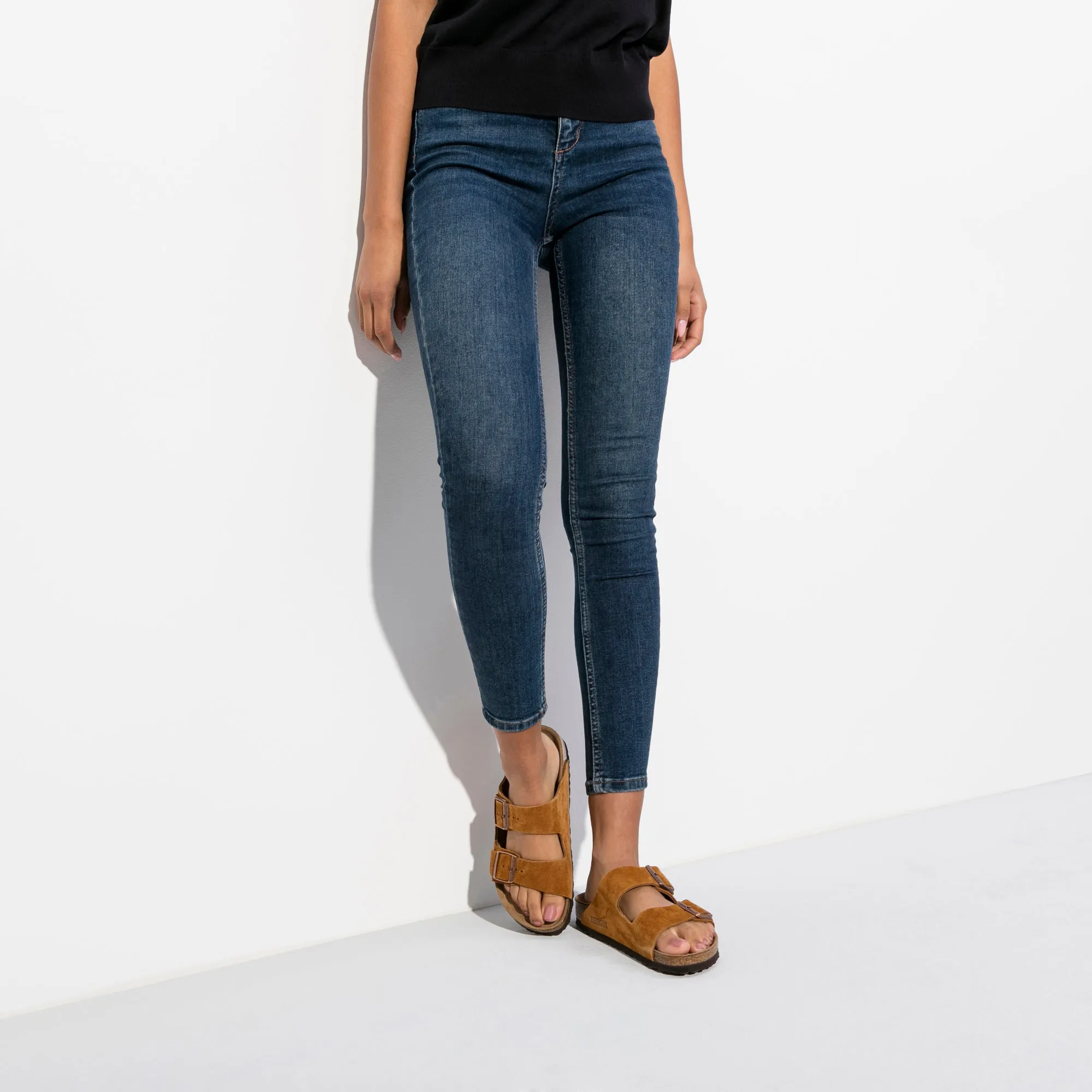 BIRKENSTOCK Arizona Soft Footbed Suede Leather