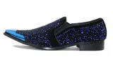 Bolano Desta Smoking Slipper Royal Blue