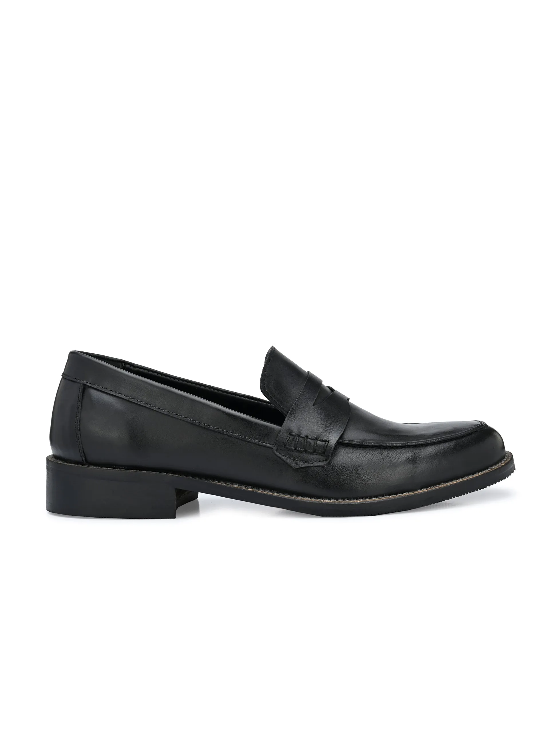 CARLO ROMANO BY WASAN SHOE MEN'S GENUINE BURNISH LEATHER MOCCASIN
