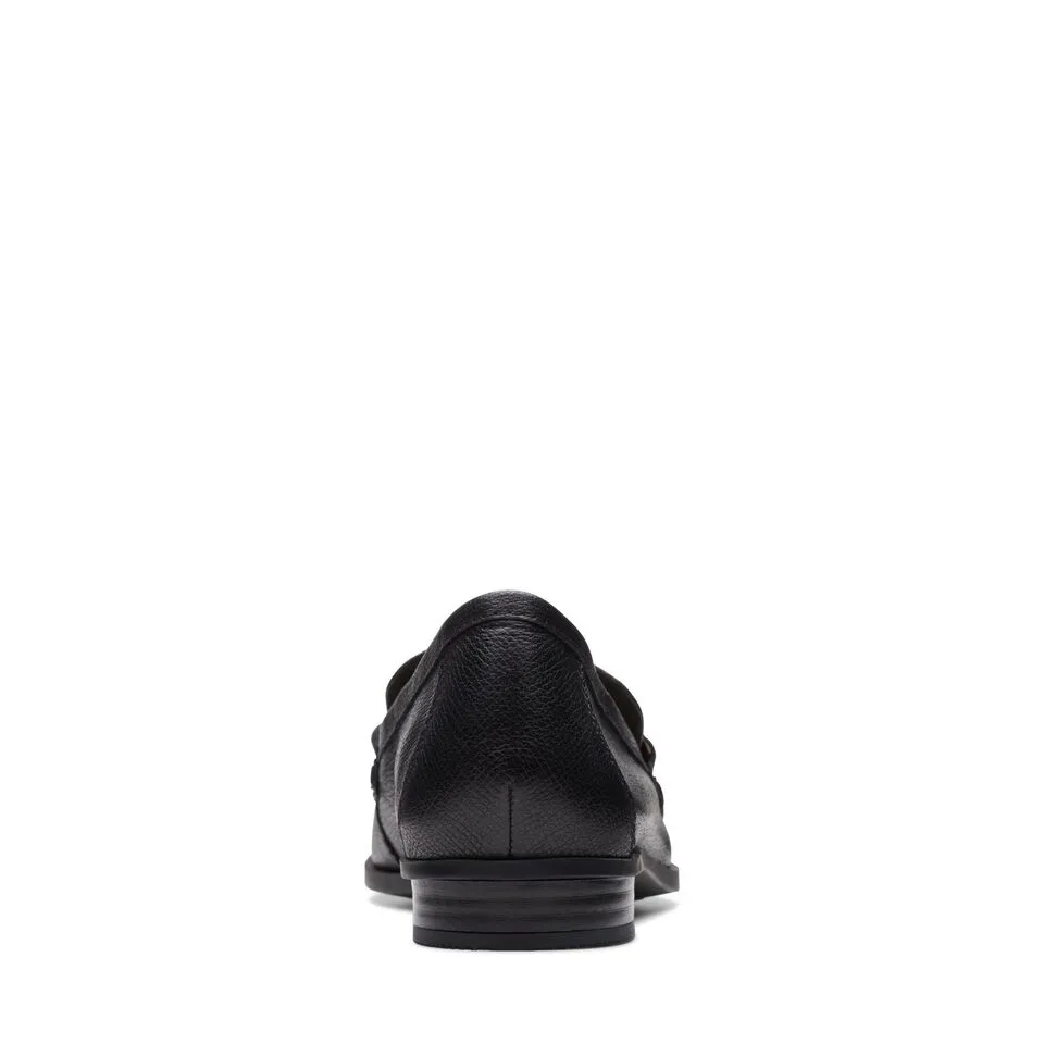 Clarks Women's Sarafyna Iris Black Leather 26174917