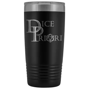 Dice Priori Classic Text Logo 20oz Vacuum Tumbler