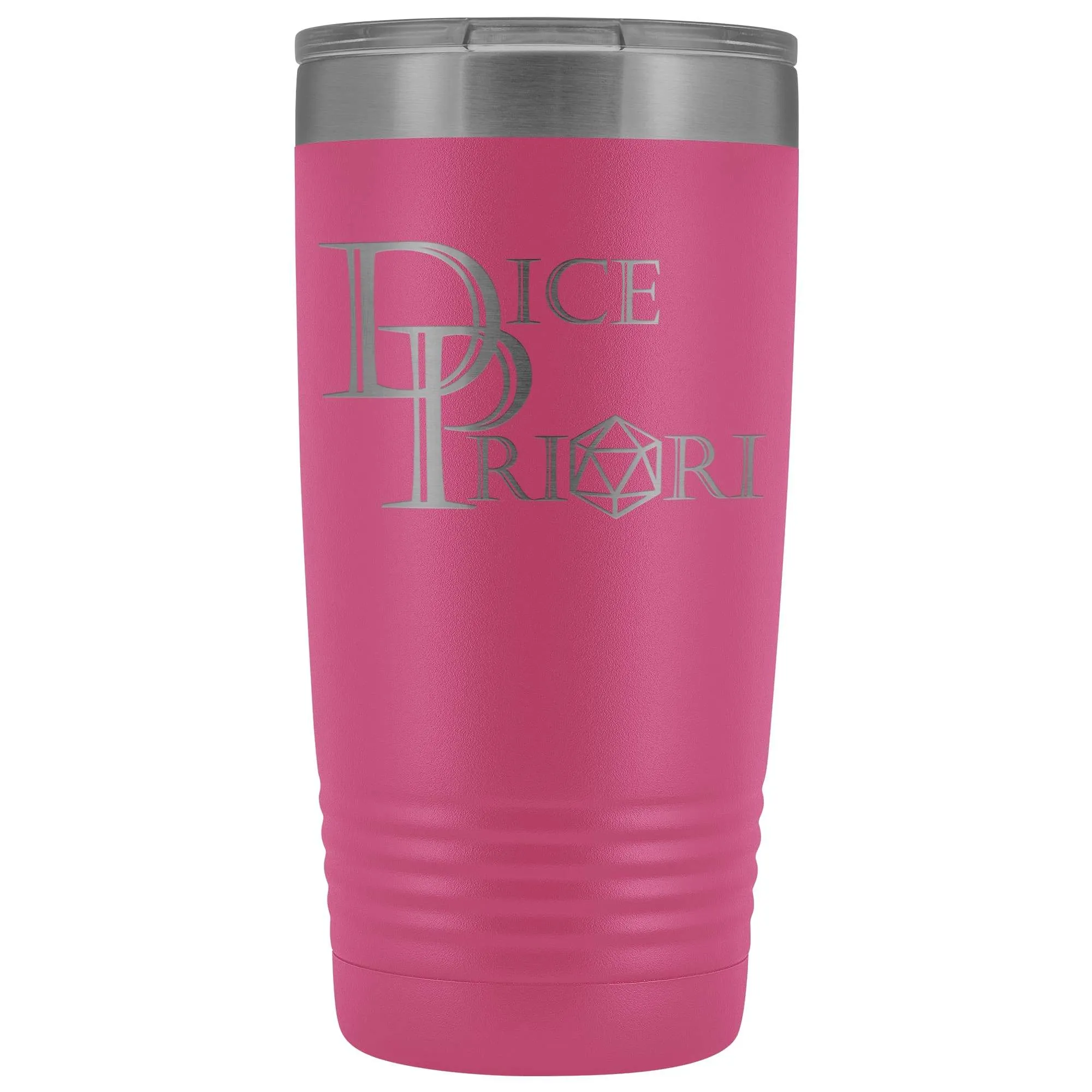 Dice Priori Classic Text Logo 20oz Vacuum Tumbler