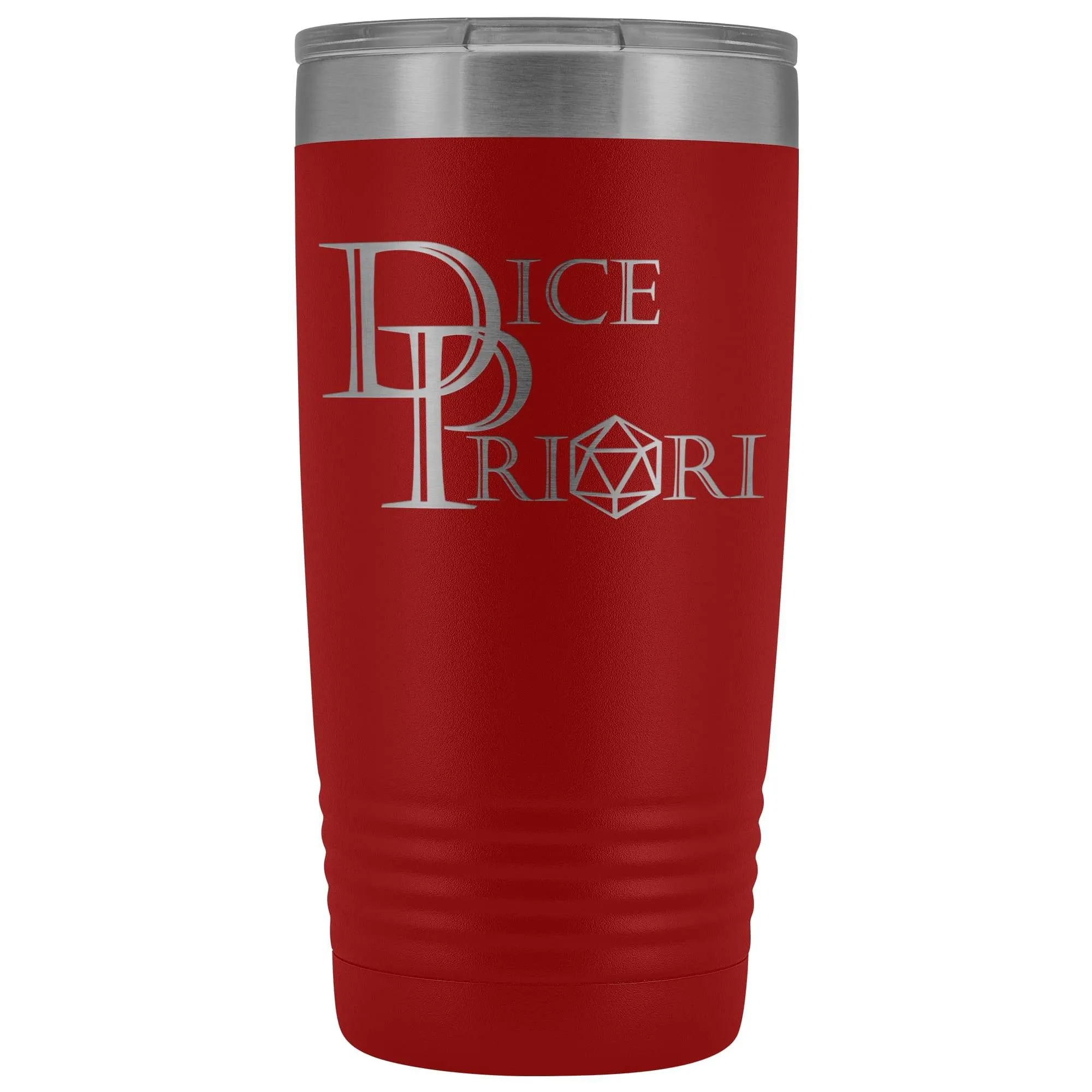 Dice Priori Classic Text Logo 20oz Vacuum Tumbler