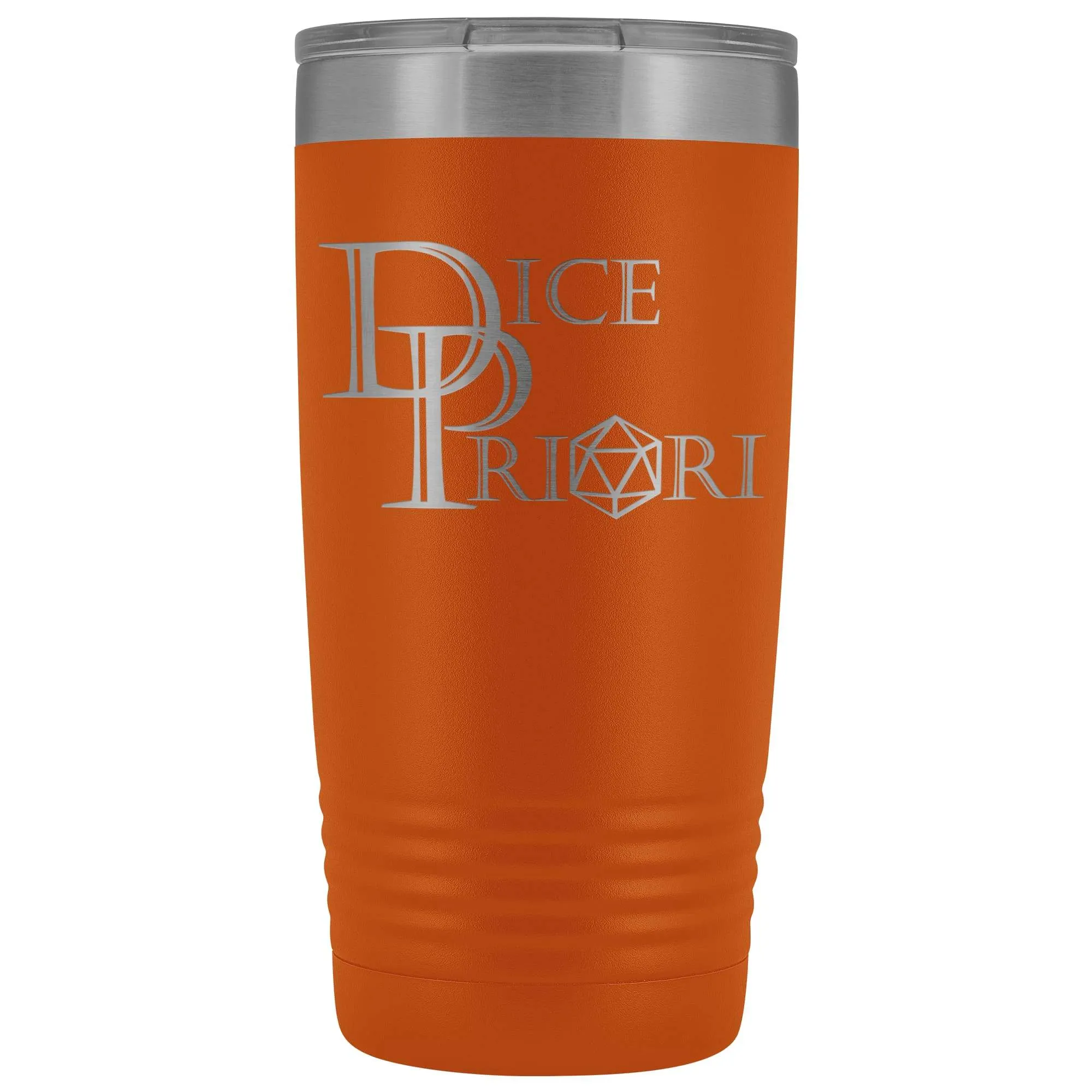 Dice Priori Classic Text Logo 20oz Vacuum Tumbler