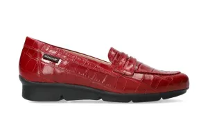 'Diva' women's moccasin - Red