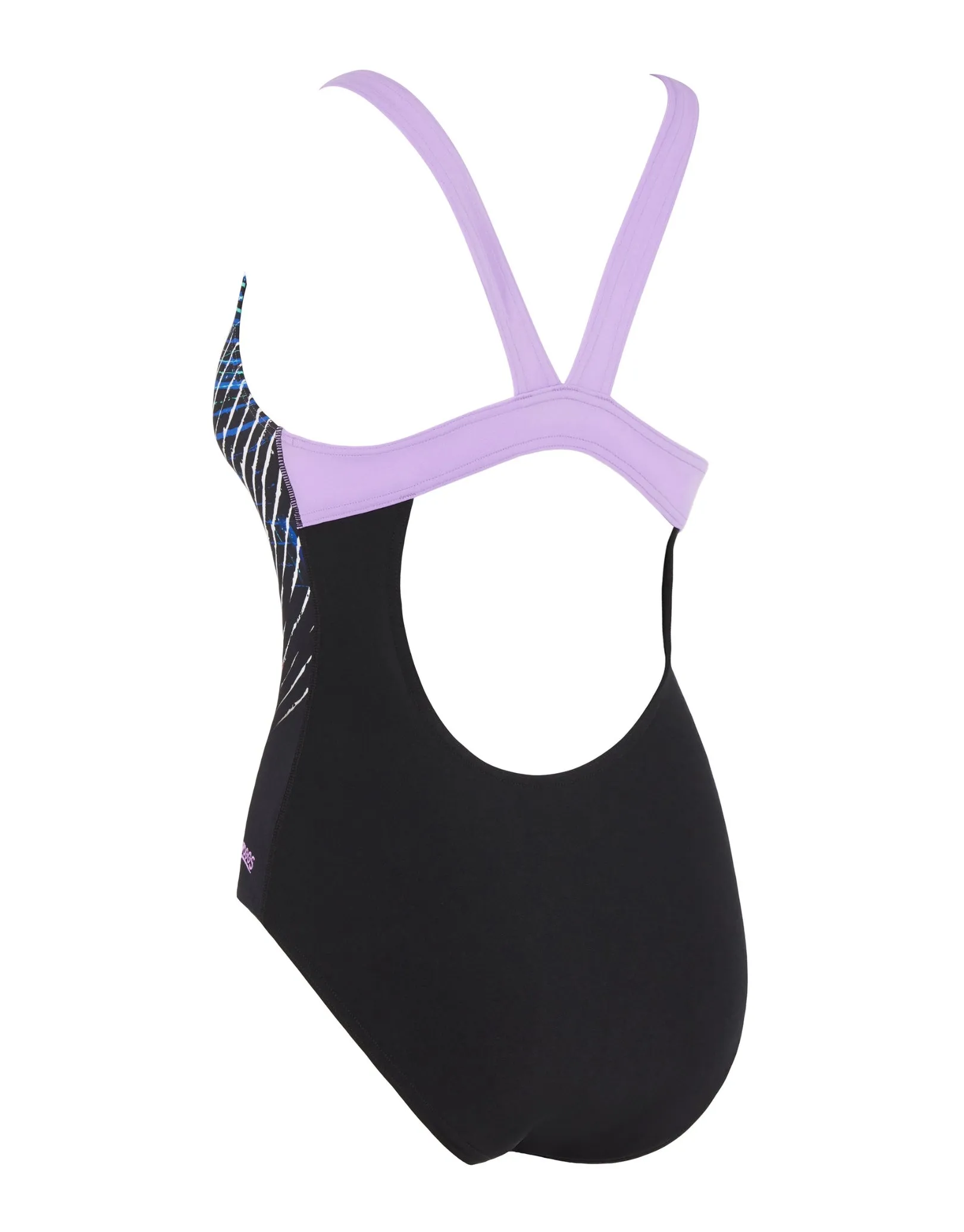 Downtown Speedback Swimsuit - Black/Blue