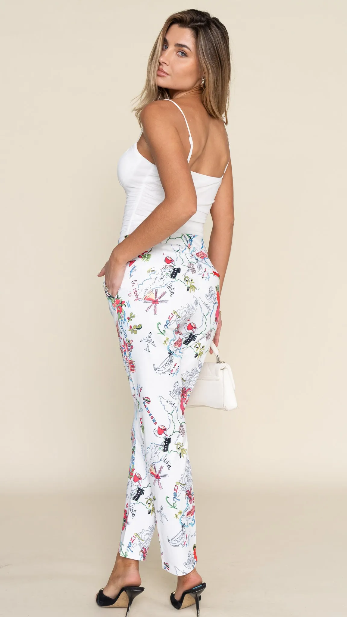 Drai Pants in White