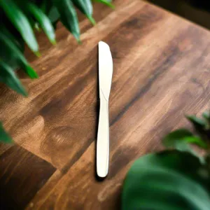 ECO BIODEGRADABLE PLANT STARCH HEAVY WEIGHT KNIVES 1000CT
