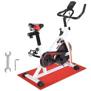 Exercise Bike Stationary Bike Trainer Cardio Workout Indoor Fitness Home Gym,