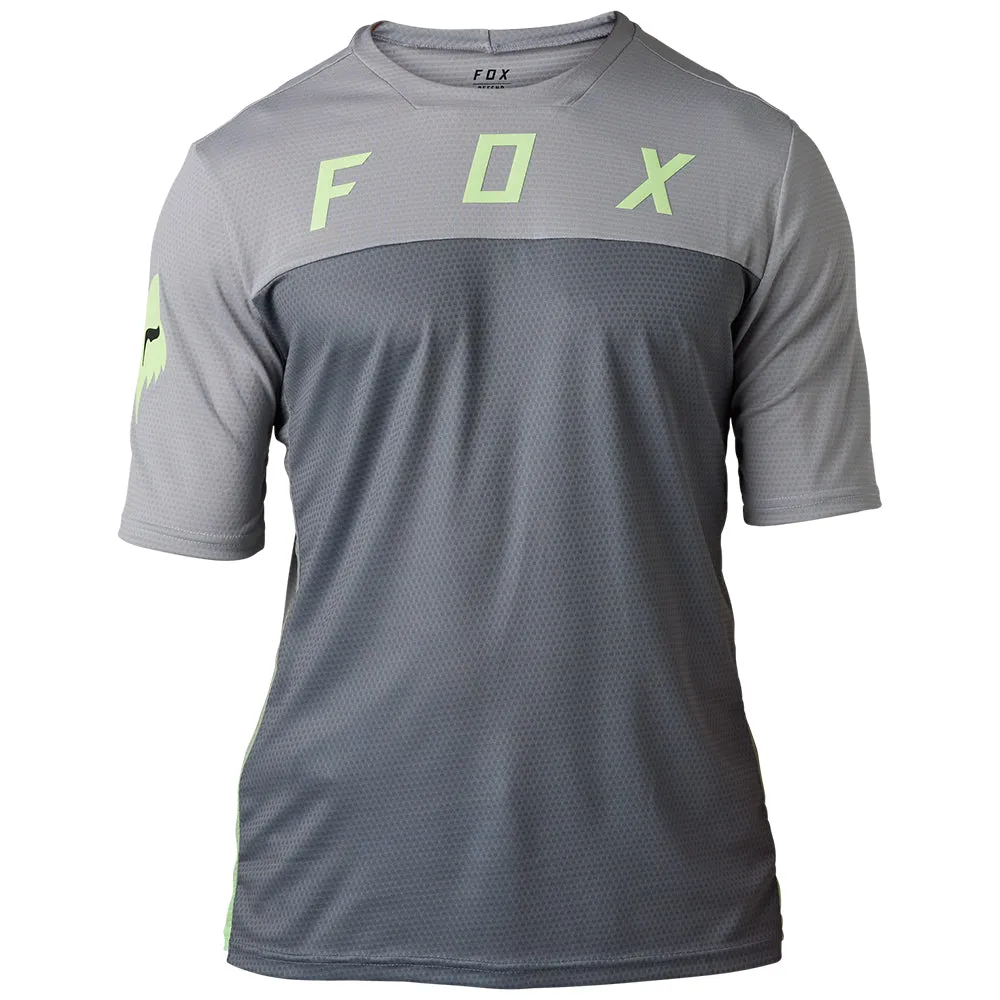 Fox Defend Ss Jersey Cekt [Black/Grey]