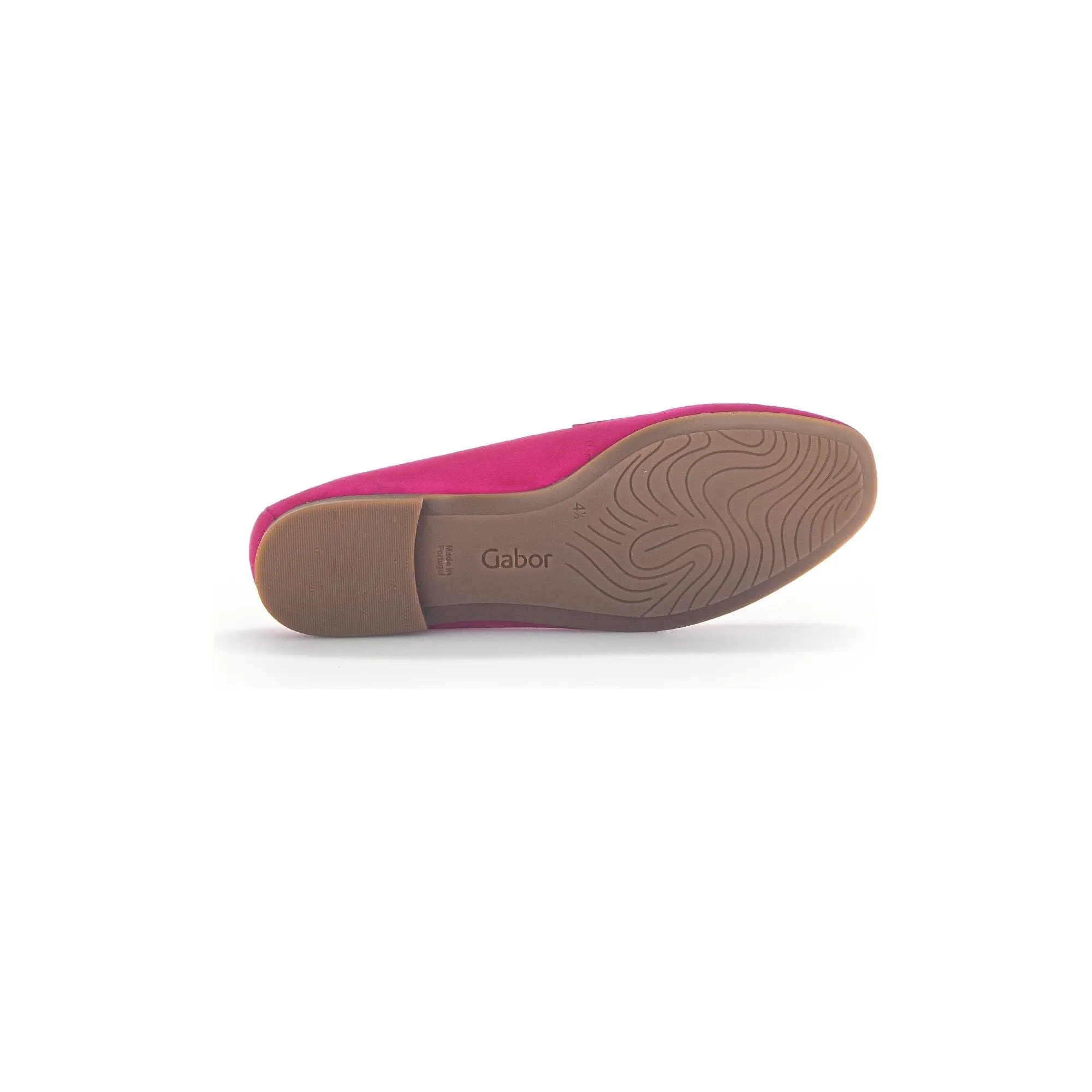 Gabor Jangle - Ladies Loafer in Pink Suede