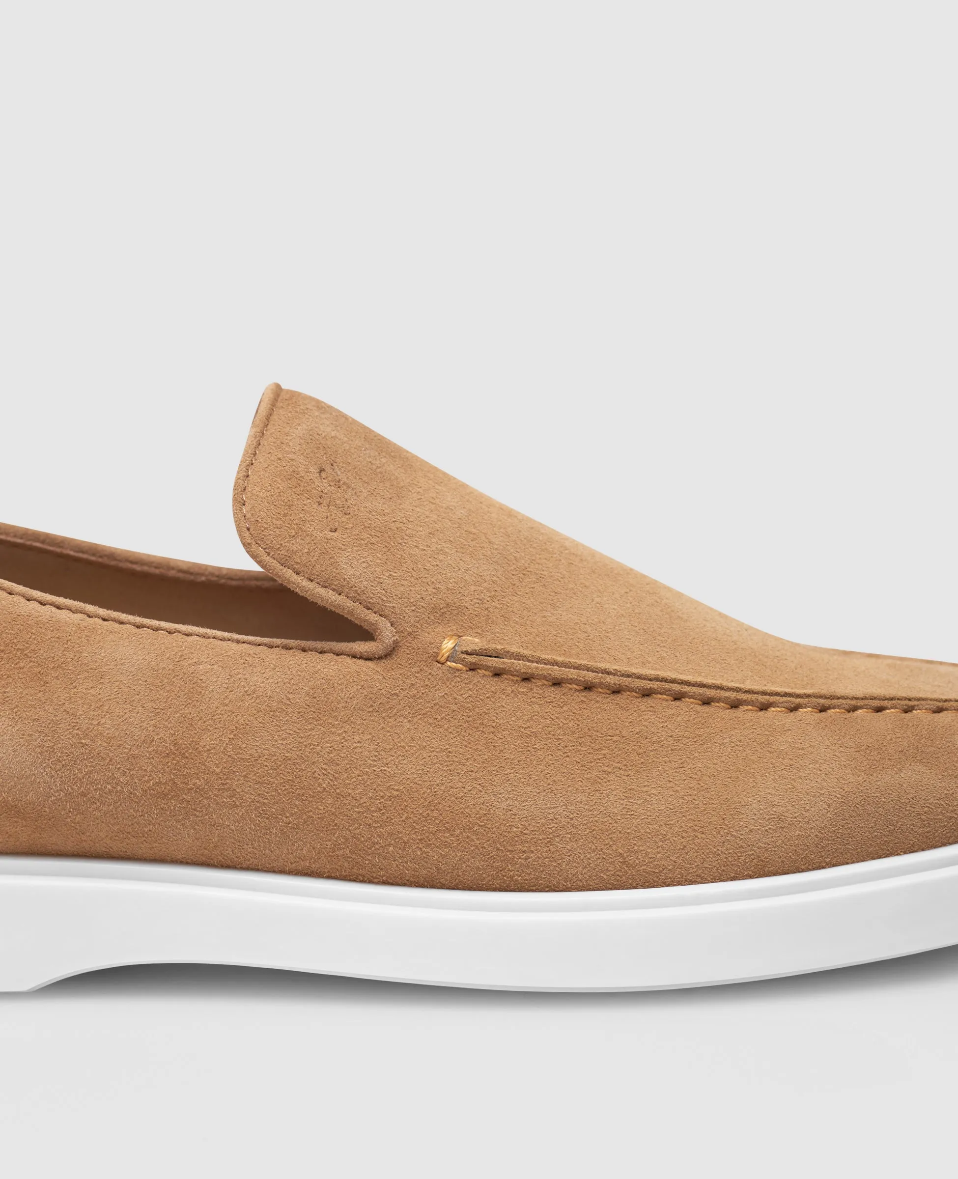 Genua Plain Loafer V - Light Brown
