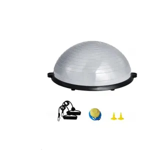 Half Exercise Stability Yoga Ball With Resistance Bands