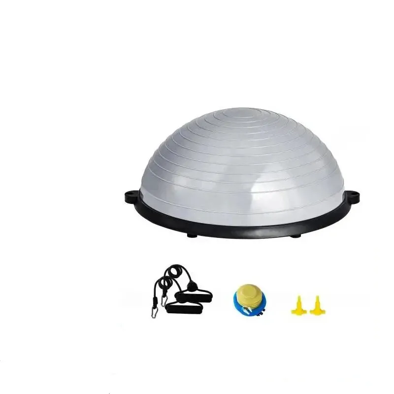 Half Exercise Stability Yoga Ball With Resistance Bands
