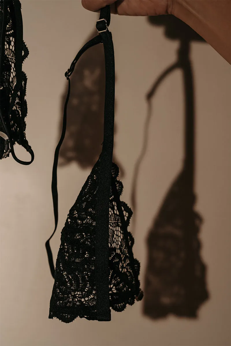 Harper Sheer Triangle Bralette