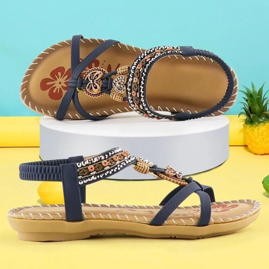 Hawaii - Sandals with Elastic Band & Soft Platform