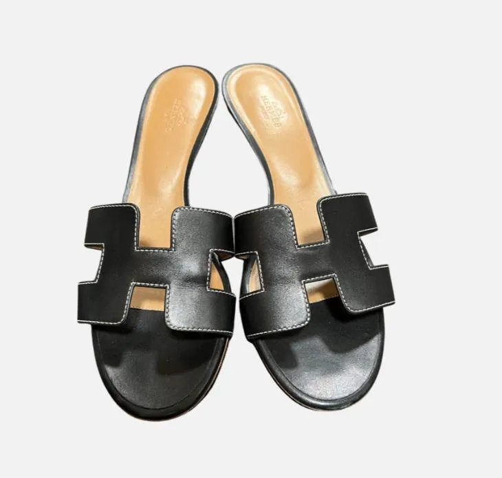 HERMÈS OASIS H MULE SANDALS