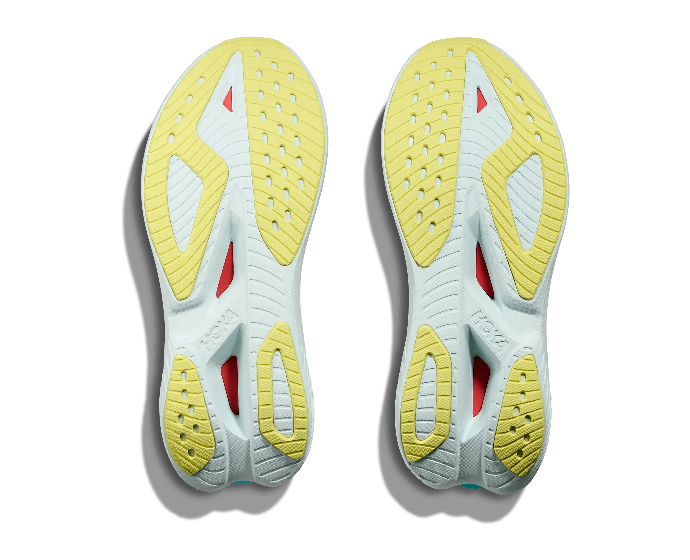 HOKA Men Mach X 2 Wide - Grapefruit / Electric Coral