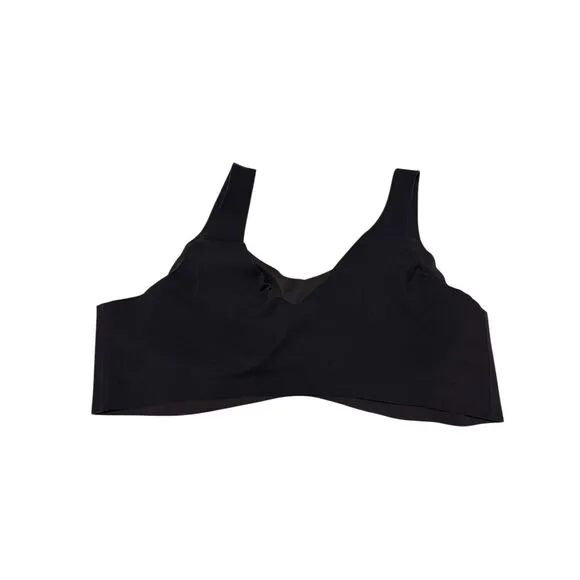 Honeylove size 3X V-neck bra in black plus size comfortable- EUC