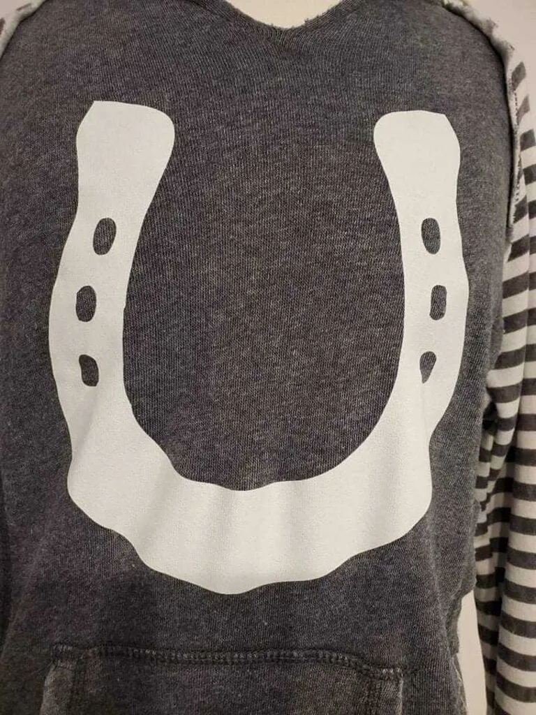 Horsepower - Horse Shoe Sweatshirt - Small
