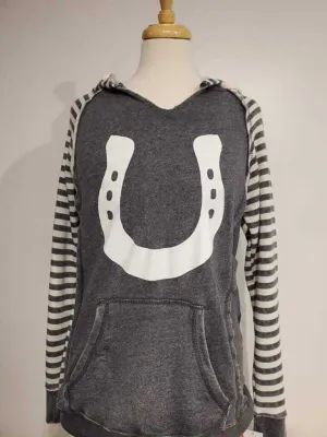 Horsepower - Horse Shoe Sweatshirt - Small
