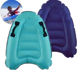 Inflatable Body Board with Handles - Lightweight Floatation Aid for Swimming, Beach Safety & Summer Fun | Portable Swim Trainer for All Ages, Pool Lake or Ocean Splash Play Toy