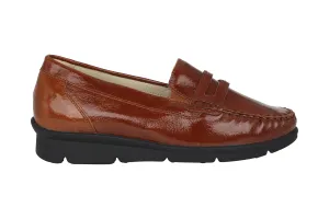 'K-Inga' women's very wide fit (K) moccasin - Brown