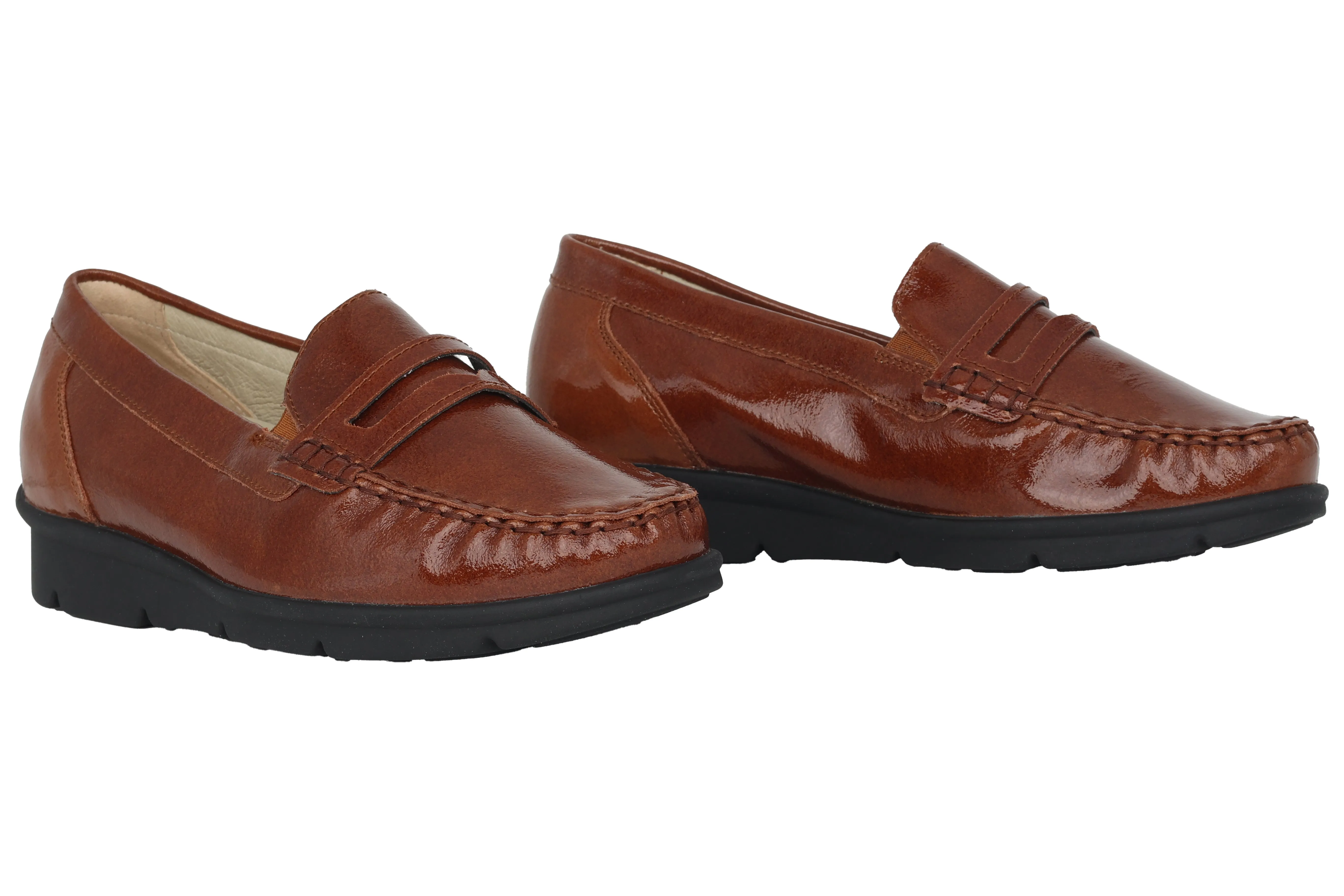 'K-Inga' women's very wide fit (K) moccasin - Brown