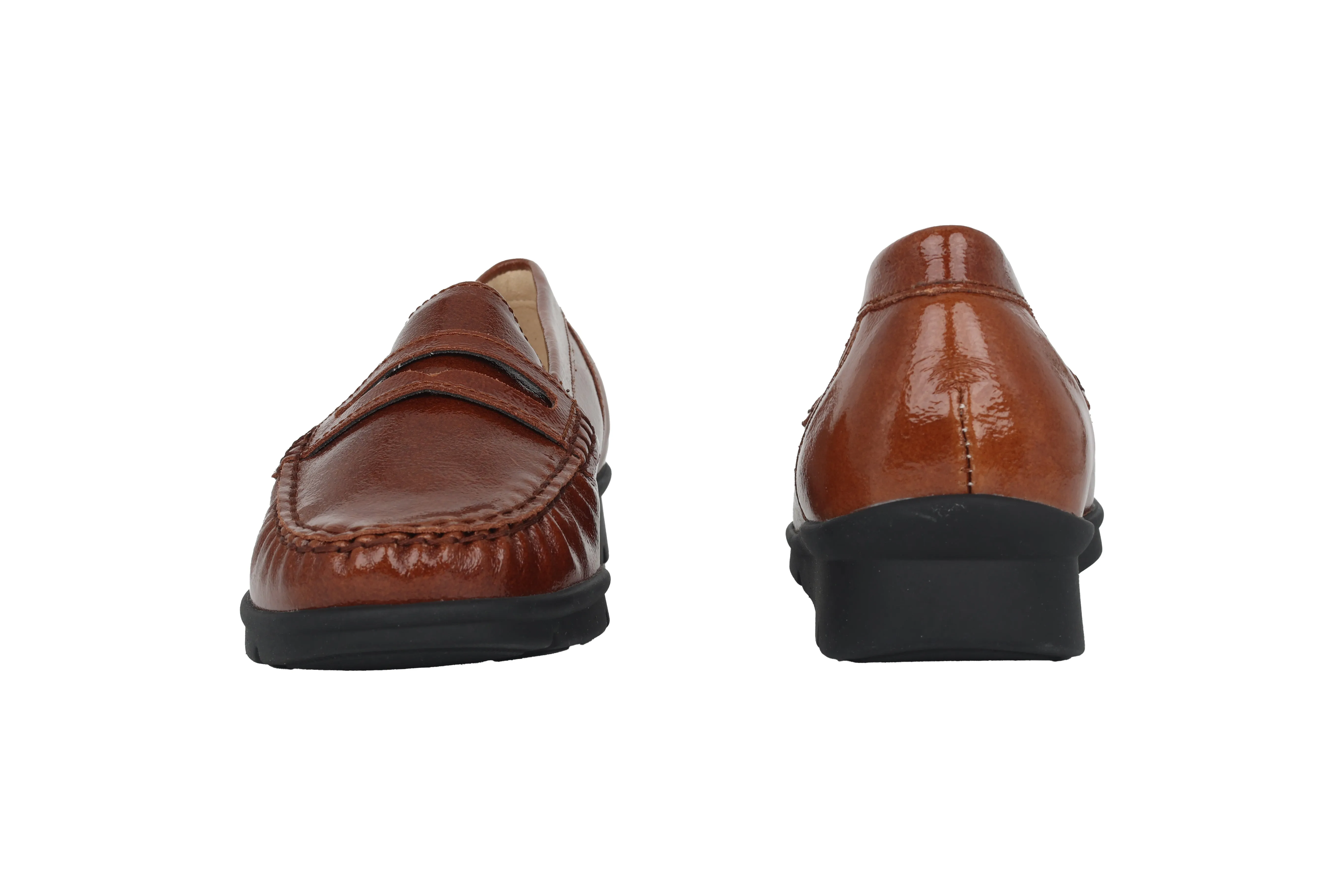 'K-Inga' women's very wide fit (K) moccasin - Brown