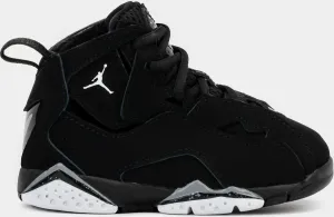 Kids Nike Air Jordan True Flight TD Black White Shoe Sneaker Trainer