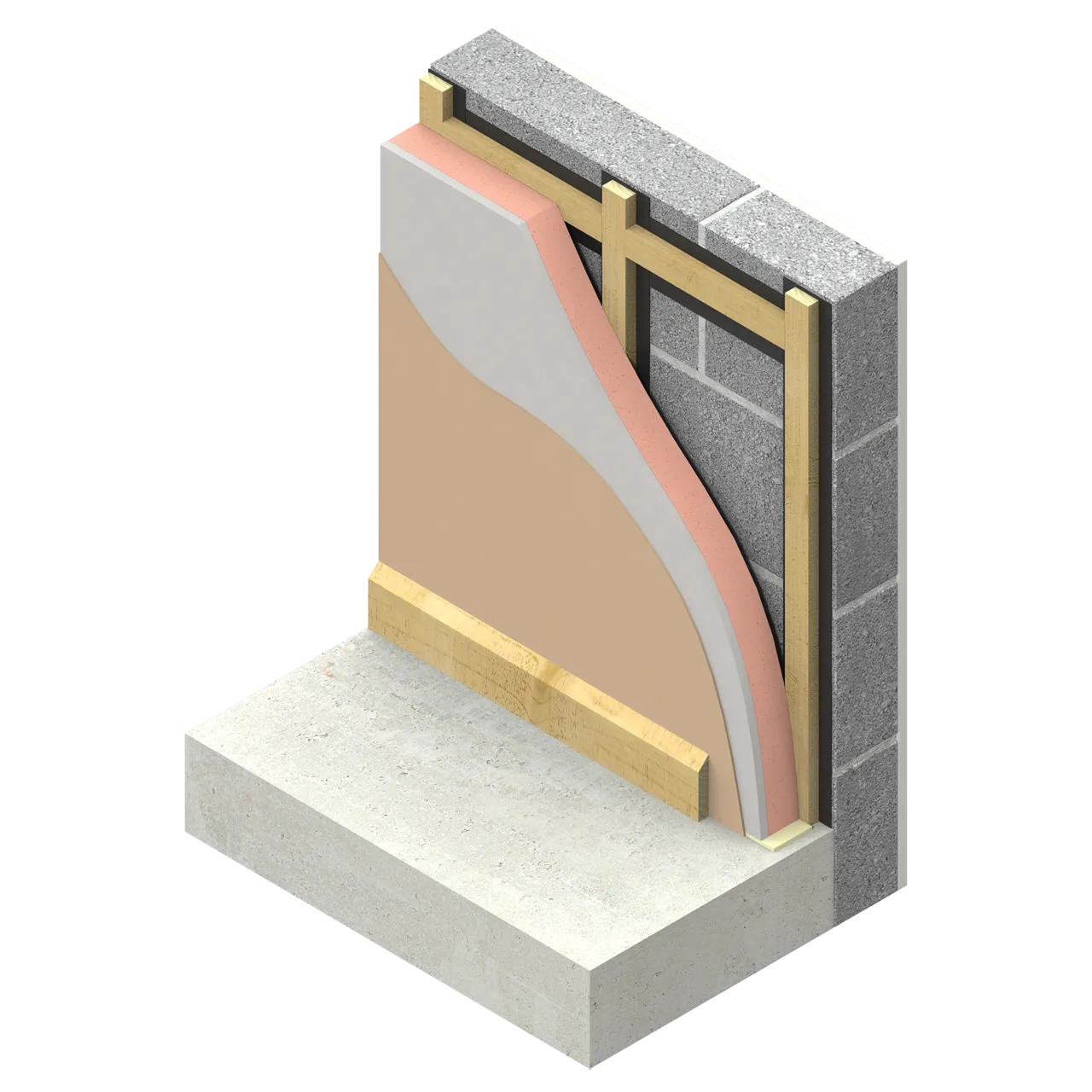 Kingspan Kooltherm K118 Insulated Plasterboard - 2400mm x 1200mm x 57.5mm (pack of 14 sheets 40.32m2)