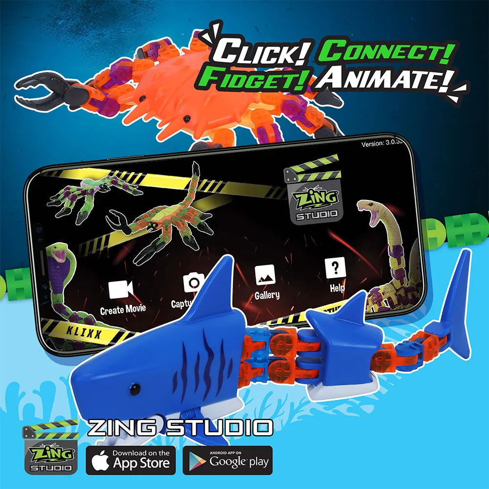 Klixx Creaturez 2 Pack - Shark   Crab