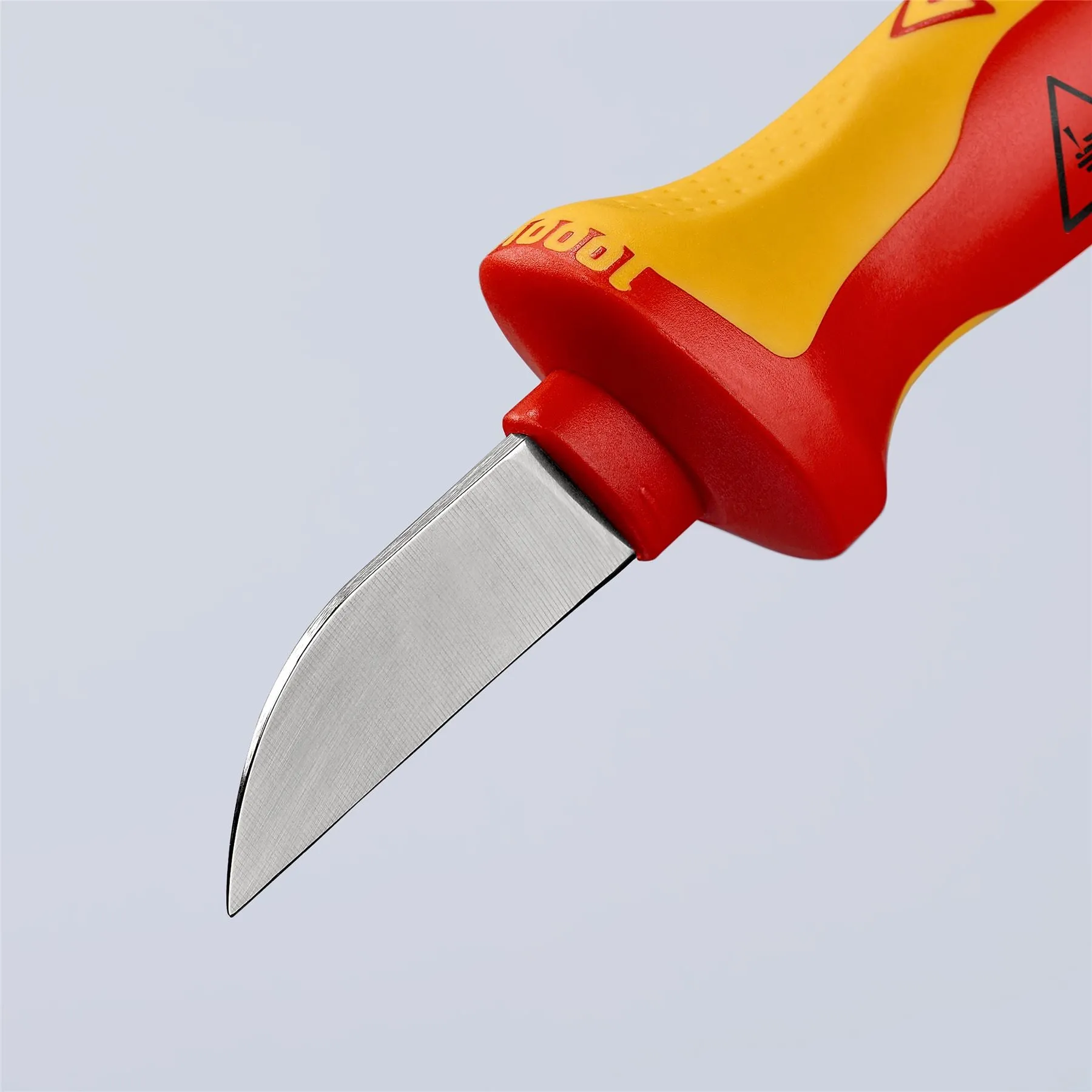 KNIPEX Cable Knife VDE Insulated Multi Component Handle 50mm Blade Length 98 52 SB