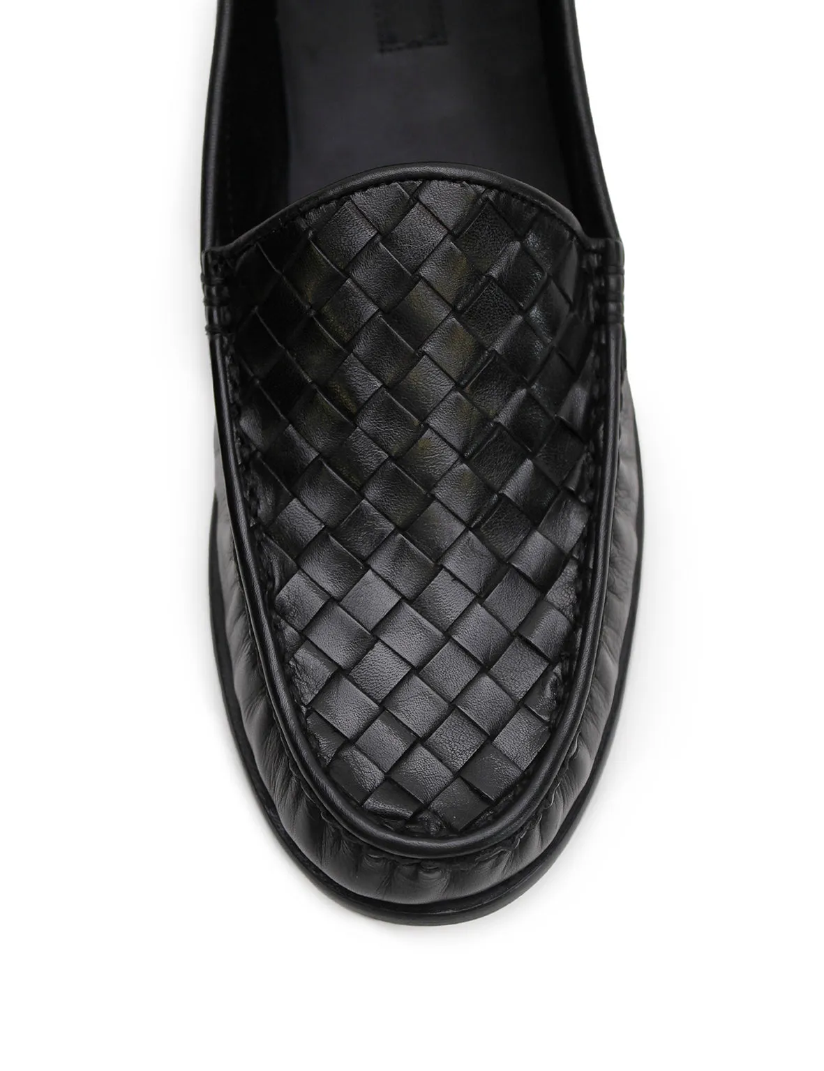 La Tribe | Woven Loafer - Black
