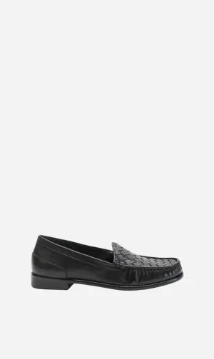 La Tribe | Woven Loafer - Black