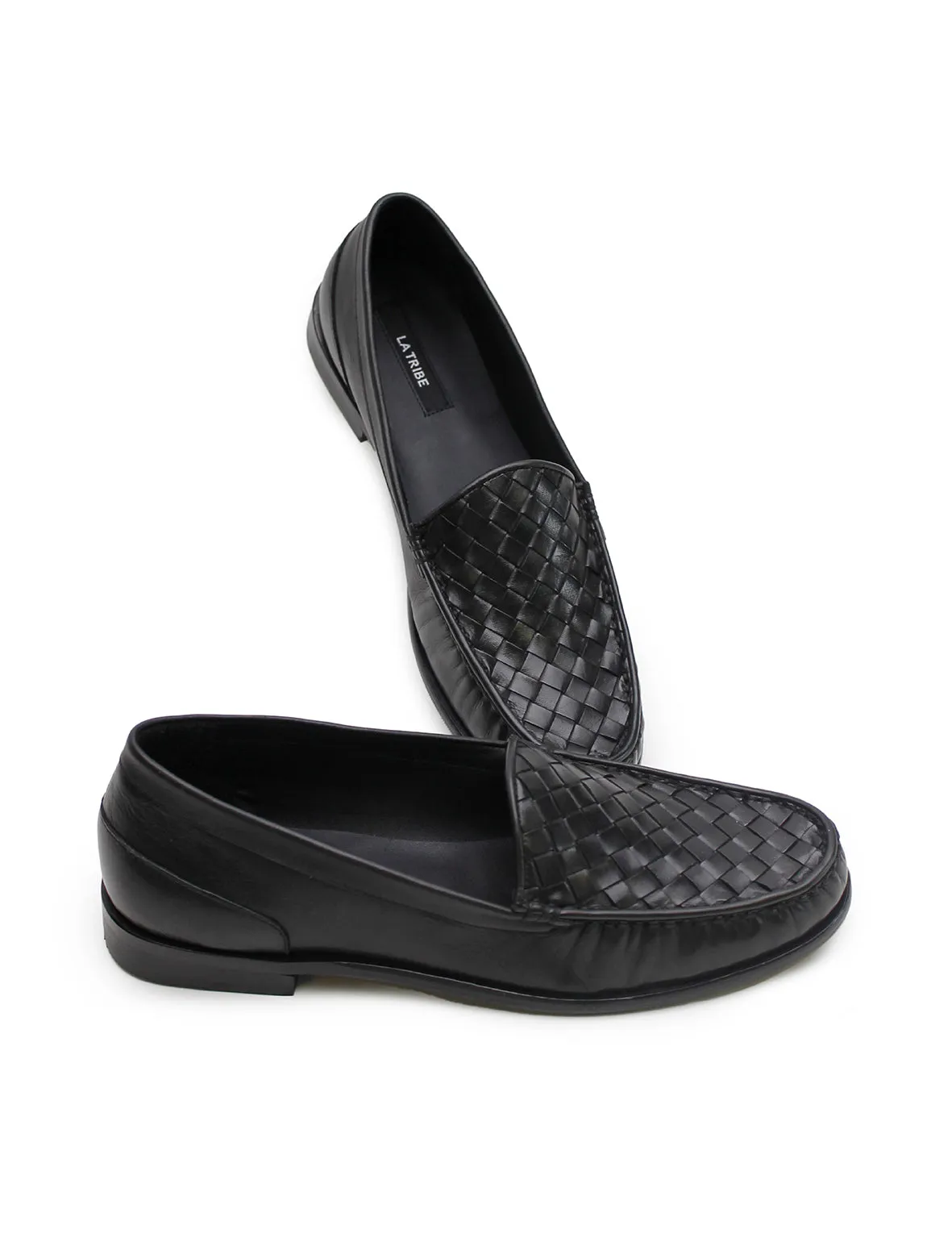 La Tribe | Woven Loafer - Black